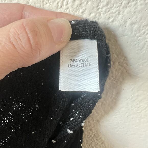 St. John Wool Knit Black White Pencil Skirt Geometric Pattern Career Classic Sz - Picture 7 of 10